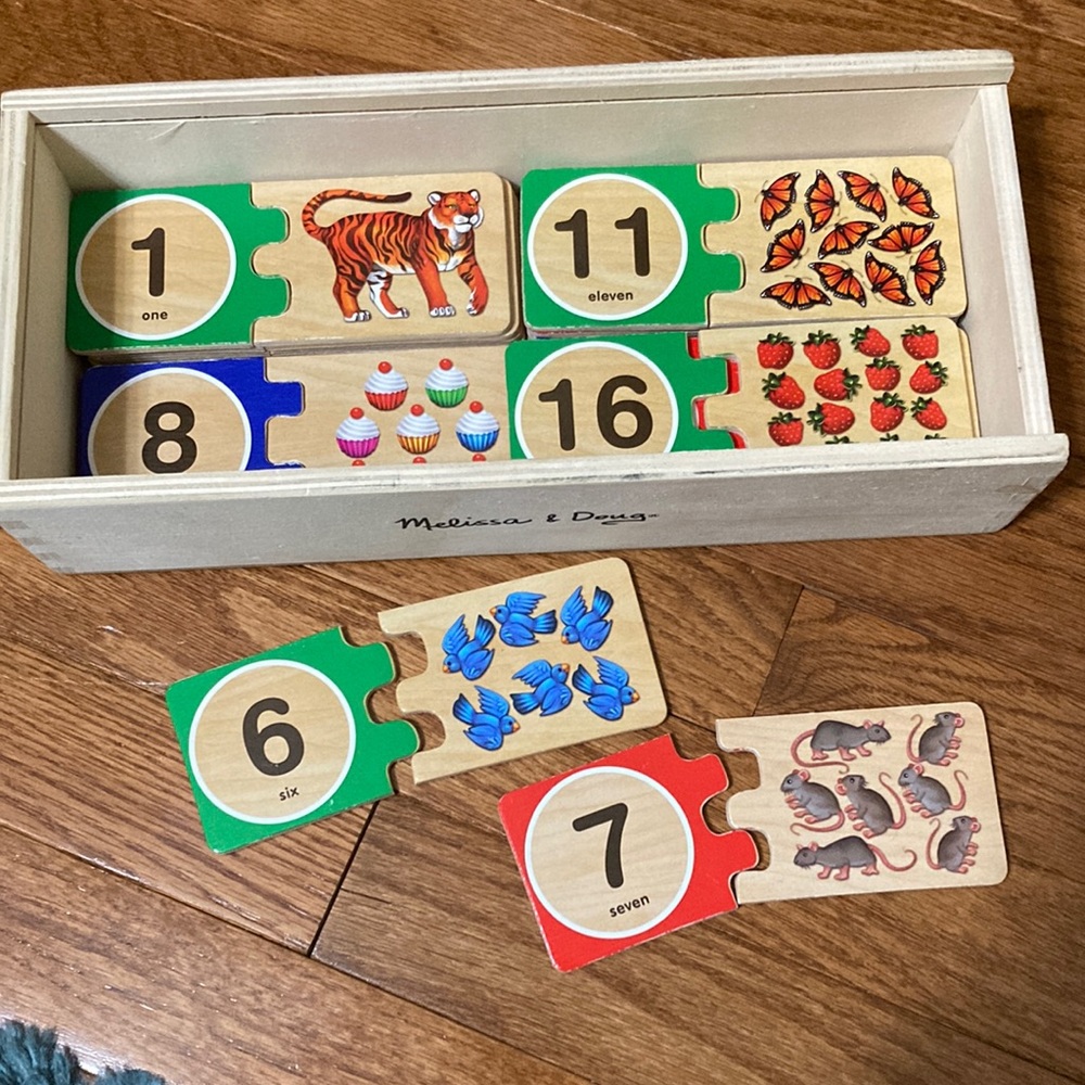 Self-Correcting 1-20 Number Puzzles